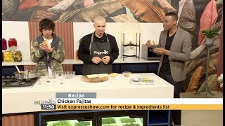 No Method makes chicken fajitas for Matthew O'Connell!