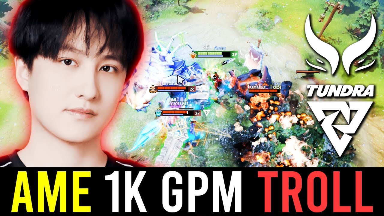 "PRIME AME IN TI14?" - 1000 GPM TROLL WARLORD vs TUNDRA ESPORTS!