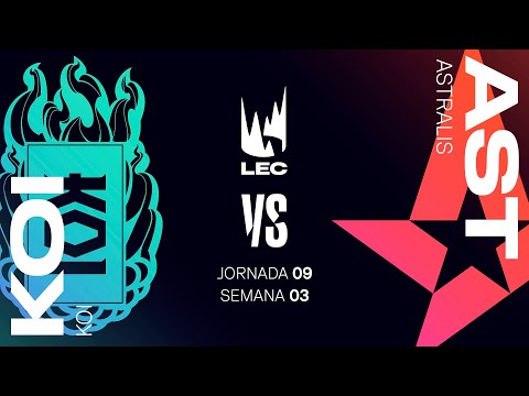 KOI VS ASTRALIS - JORNADA 9  - LEC - VERANO 2023 - LEAGUE OF LEGENDS
