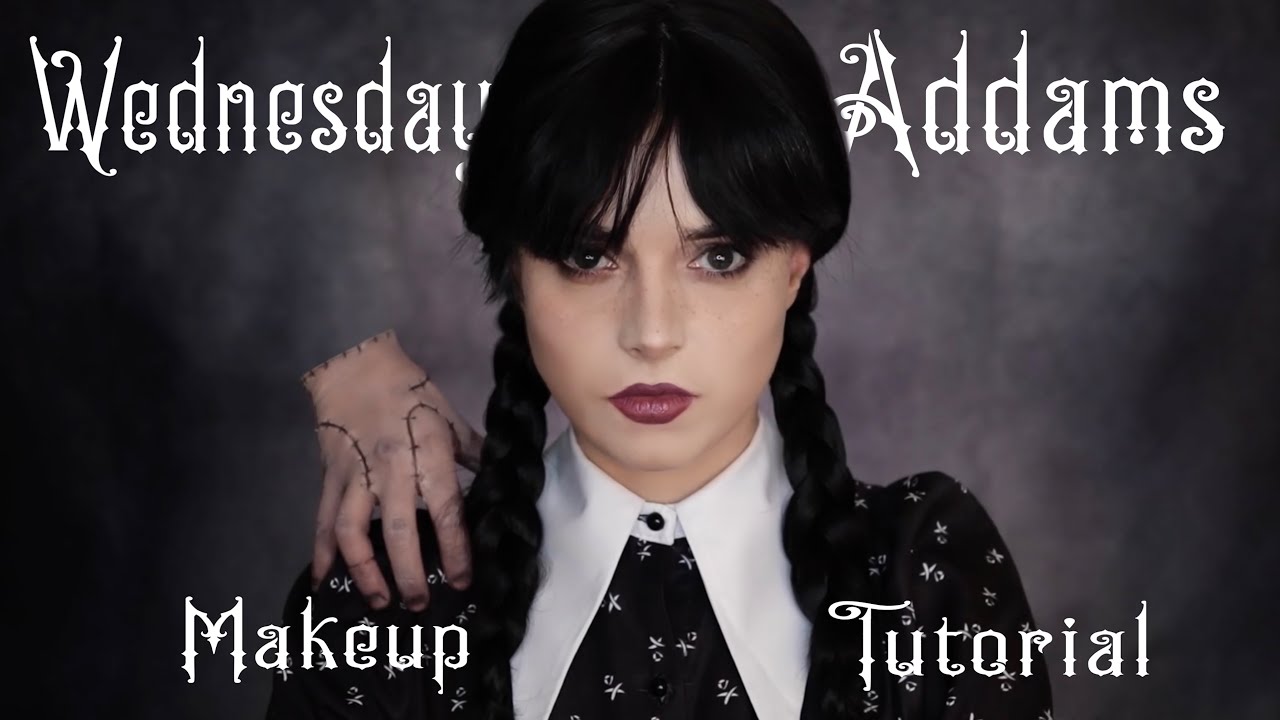 WEDNESDAY ADDAMS Makeup Tutorial YouTube WEDNESDAY ADDAMS Makeup Tutorial YouTube