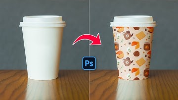 Easy Way Coffee Cup Mockup in Adobe Photoshop | Photoshop Tutorial
