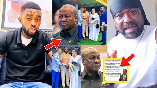 Het komt naar huis..! President John Mahama heeft spijt dat Ghanezen hem kapot hebben gemaakt met...