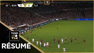 TOP 14 - Résumé Union Bordeaux-Bègles-Stade Toulousain: 25-26 - J01 - Saison 2022/2023