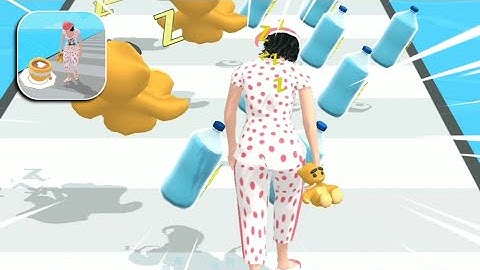 Sleepy Run Max Levels Gameplay Walkthrough iOS,Android Game New Update OGSR