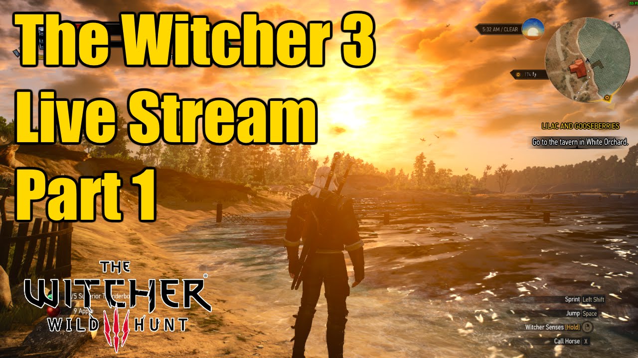 The Witcher 3 | New Game Plus | Part 1 | Live Stream - YouTube