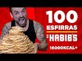 Desafio das 100 ESFIRRAS DO HABIB'S!!! (~6kg, 16.000kcal+) [BRUTAL]