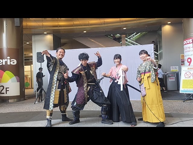 小倉城武将隊】ツインテールの可愛い忍！服部仁(演：藤原郁香)推し