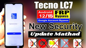 Tecno LC7 FRP Bypass 2025 | Pouvoir 4 Google Account Unlock Without PC | 100% Working USA Guide
