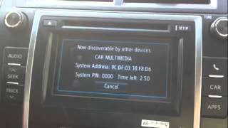 Estabrook Toyota | How To Pair Bluetooth