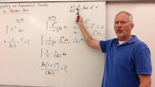 Integrals Of Bases Other Than E