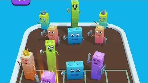 number cube | all level gameplay walk through | new game 2023 | android phone game