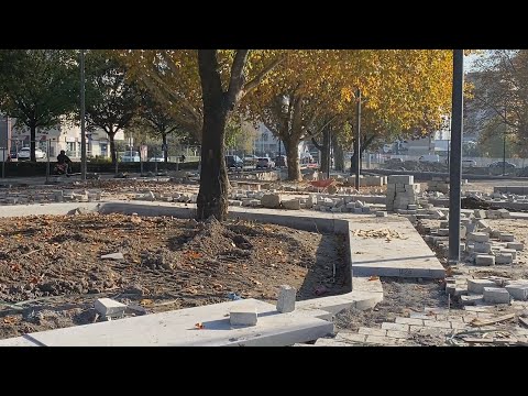 Obras no centro da cidade só estarão concluídas a 30 de abril