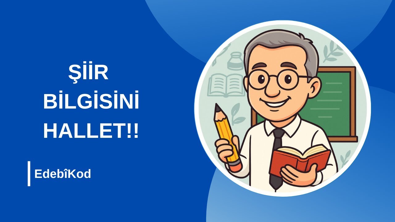 Şiir Bilgisi Bu Videodan Sonra Netleşecek!! I AYT Edebiyat 2026