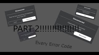 Every error code on roblox explained Part 2