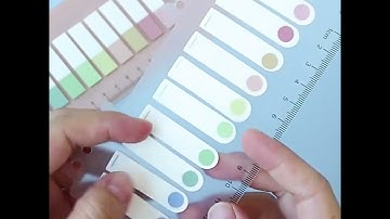 Page Marker Sticky Index Tabs Sticker Post Note Flags Writable Note Tabs Bookmark Ruler for Notebook