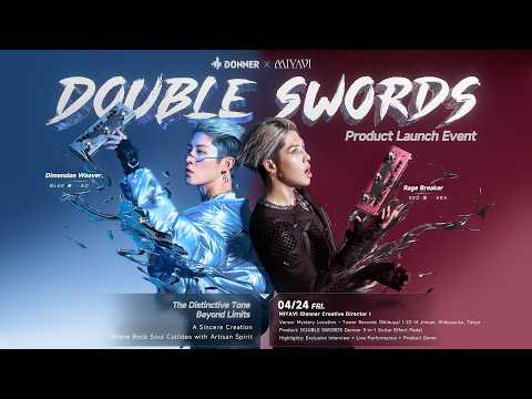 MIYAVI Unleashes the DOUBLE SWORDS