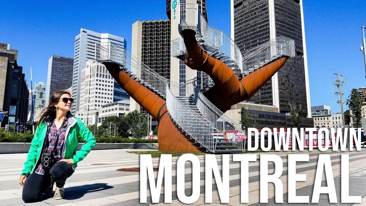 Downtown Montreal ||| Ilford Delta 400