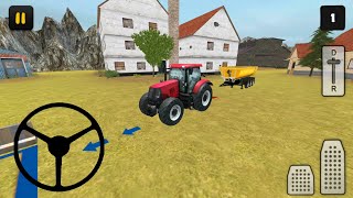 Klasik Traktör 3D || Classic Tractor 3D: Barley Transport - Android Gameplay screenshot 5