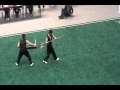 Shaolin Kung Fu Wuzuquan spade and bench 2 man set Shaolin Kung Fu Wuzuquan spade and bench 2 man set