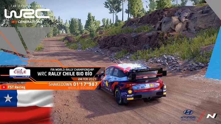 Chile Shakedown | 1.17.987 (World Record) | WRC Generations | FST Racing