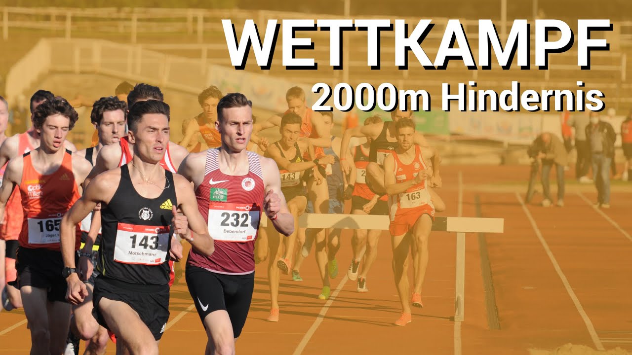 2000m Hindernis Rennen in Dresden I Gegen deutschen Meister & WM-Teilnehmer