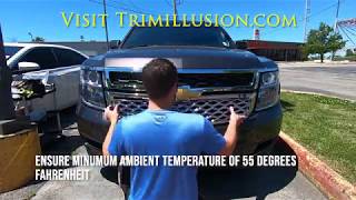 Trim Illusion Abs494 Chevrolet Tahoesuburban Overlay Grille