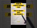 POWER BI ROADMAP WITH FREE RESOURCES #shorts #trendingshorts