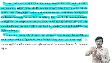 STD 11|ENGLISH (S.L)|UNIT 1|READ 2|THE WILD SAVIOUR |PART 2|BY:HEMENDRA GOSWAMI