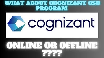 Cognizant CSD program online and offline|Cognizant Onboarding update news fulll details each point