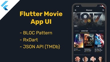 Flutter Movie App - BLoC, RxDart, JSON API (Part 1)