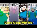 Come Along With Me: Original VS RTX VS Fanmade VS Roblox - Friday Night Funkin&#39;