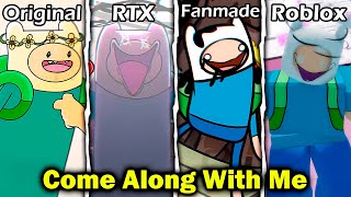 Come Along With Me: Original VS RTX VS Fanmade VS Roblox - Friday Night Funkin'