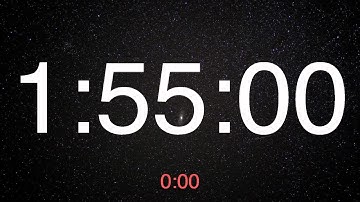 115 Minute (1 Hour 55 Minute) Timer (Outer Space)