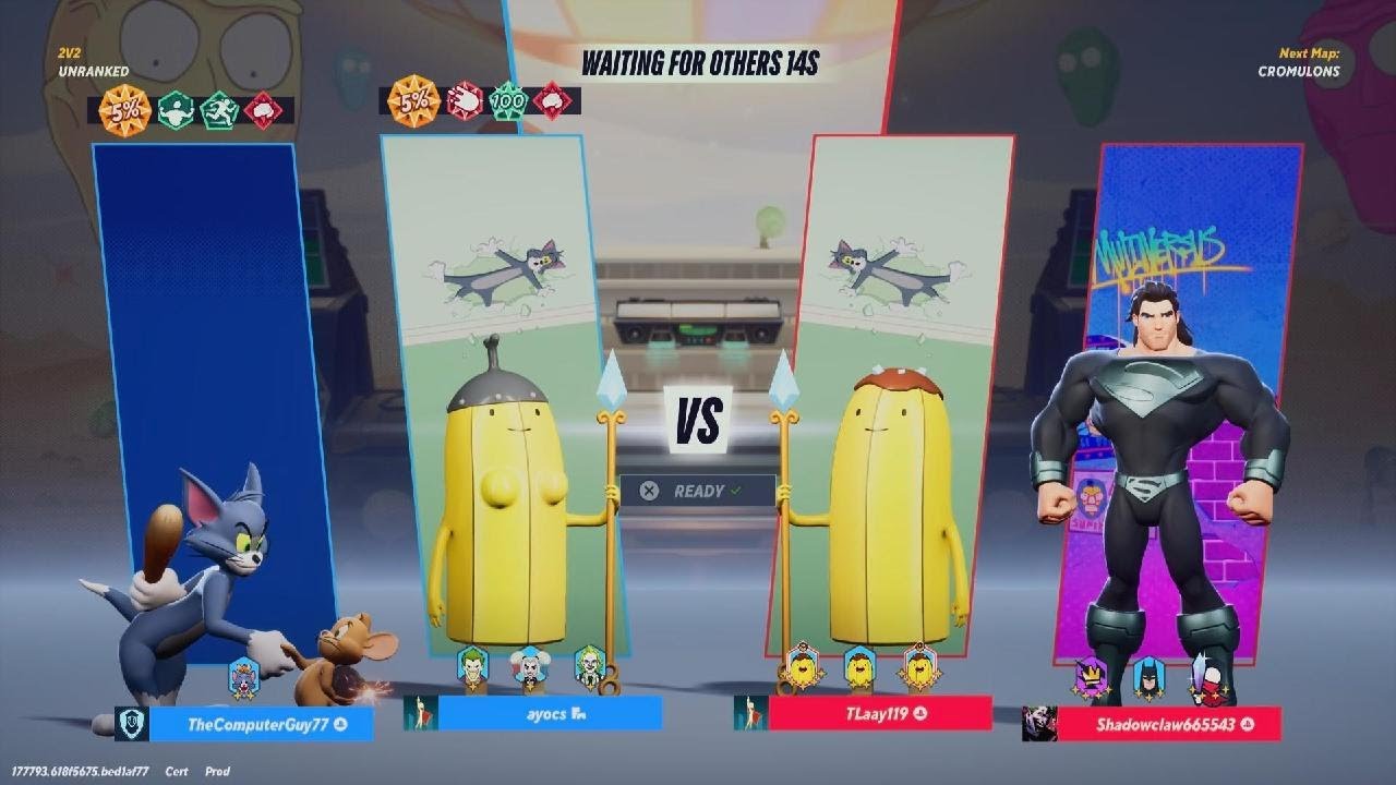 MultiVersus gameplay 2v2 Tom and Jerry - YouTube