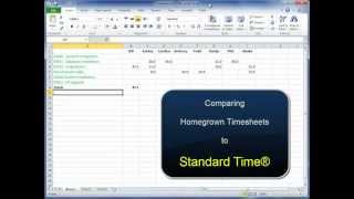 Excel Timesheets