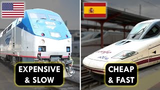 Passenger Rail in the US vs. Spain  Brace Yourself for Utter Chagrin