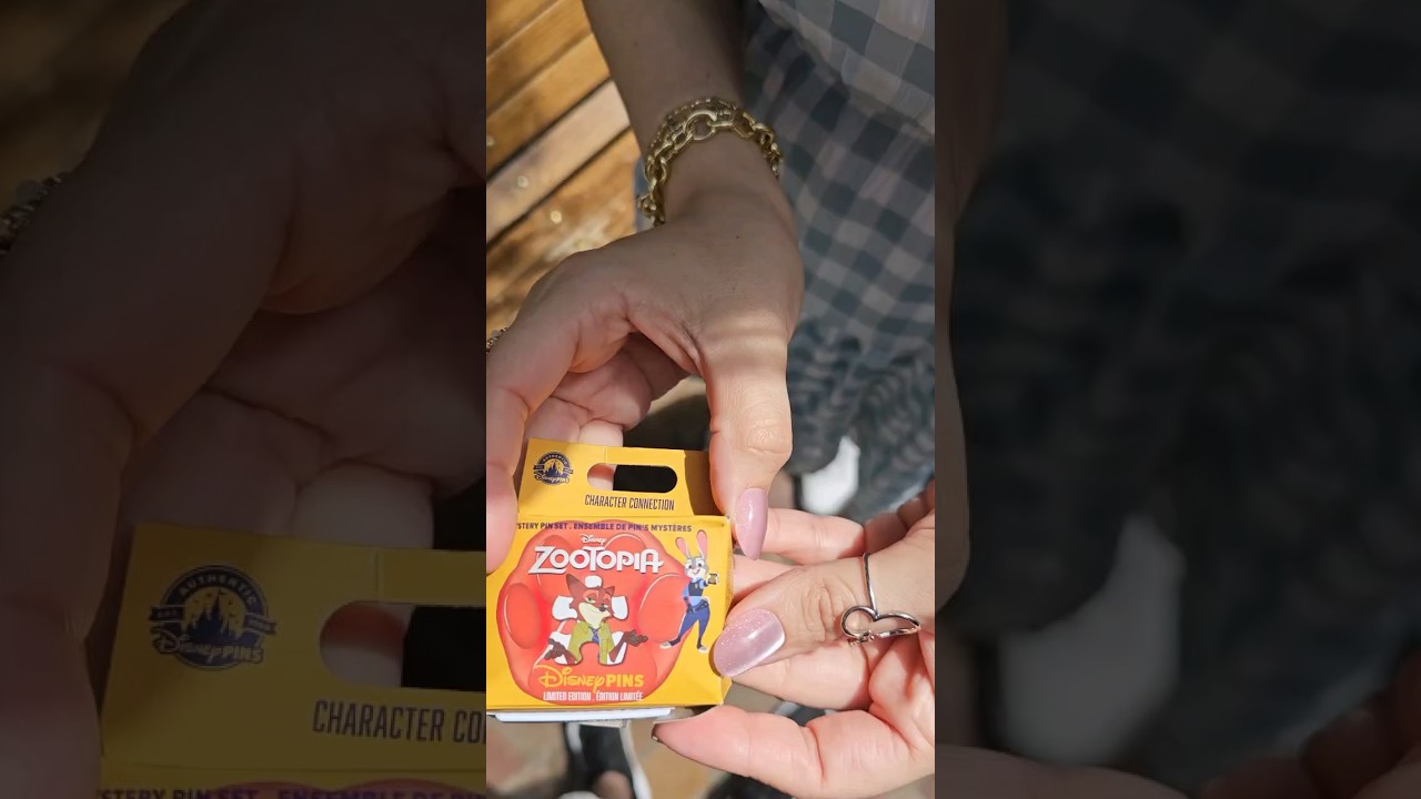 Zootopia mystery pin