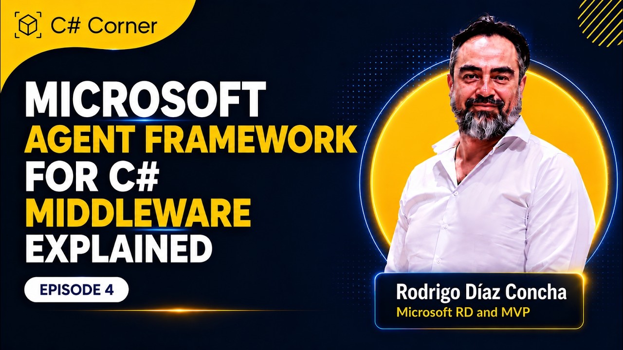 Microsoft Agent Framework for C# Middleware Explained - Ep 4