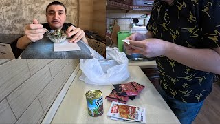 Закупил Продуктов. Вкусный Салат с Кириешками Быстрый Рецепт. Форма для Хлеба.