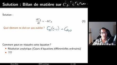 Résolution numérique d