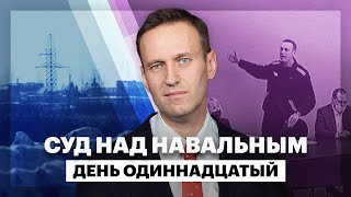 Суд над Навальным. День одиннадцатый