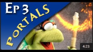The Oracle puppet - Portals   episode 3 - #puppet, #funny, #animation, #puppetry, #puppetshow