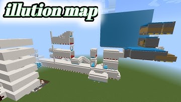 Minecraft cursed video :-illution map (non -Euclidean geometry )