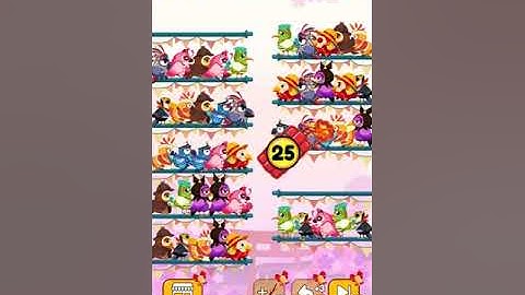 Bird Sort Color Level 2534