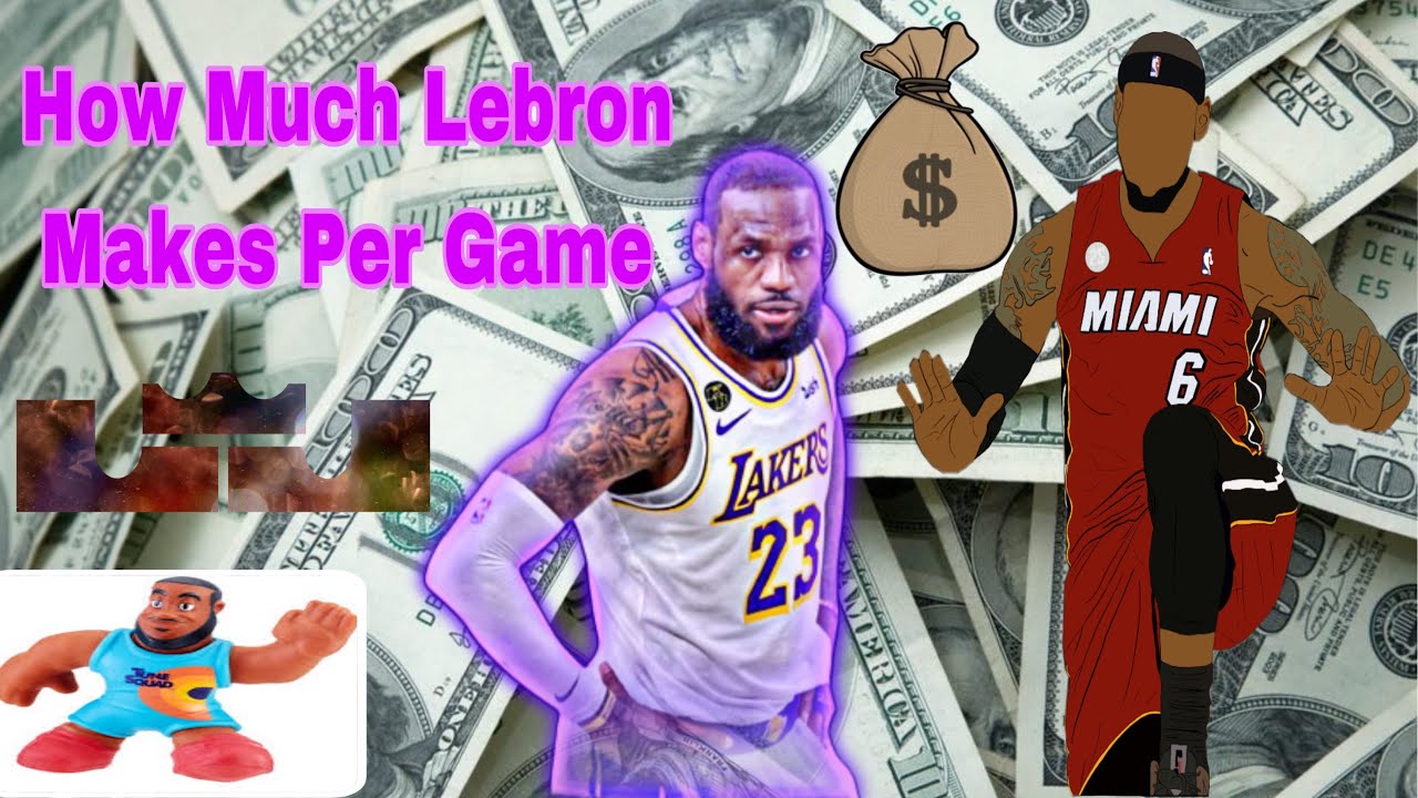 How Much Lebrons Foot Steps Are Worth - YouTube