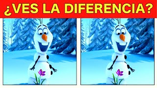 👁 ENCUENTRA la DIFERENCIA - Frozen ☃️ - ¿Puedes encontrar a tiempo las 10 diferencias?
