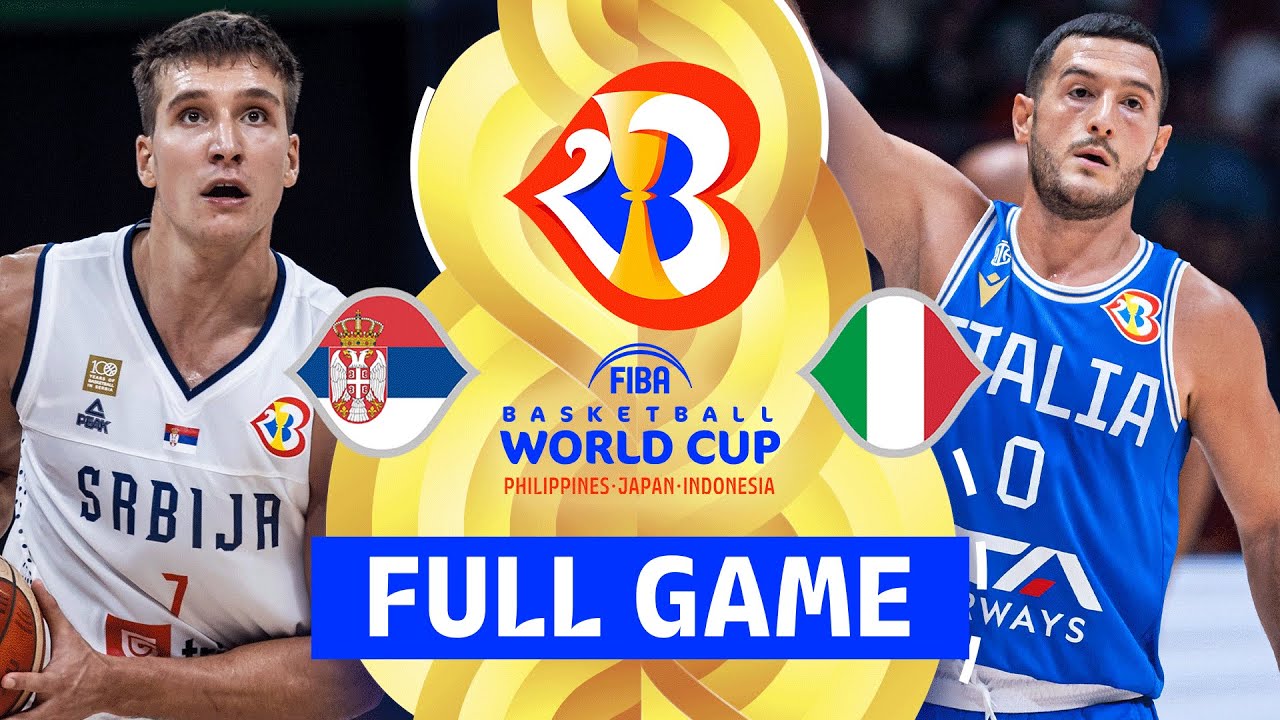 Serbien v Italien boxscore - FIBA Basketball World Cup 2023 - 1 September