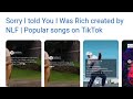 Sorry I Told You I Was Rich Full Song created by NLF #vic__wrld  #fypシ  #fya #trendin #ticktok