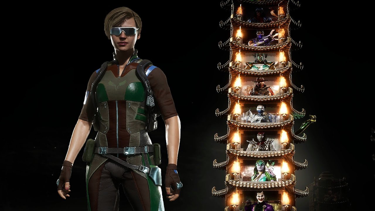 Чемпион Классическая Башня Палисады Кэсси Кейдж | Очень сложно | Mortal Kombat 11 - Без комментариев