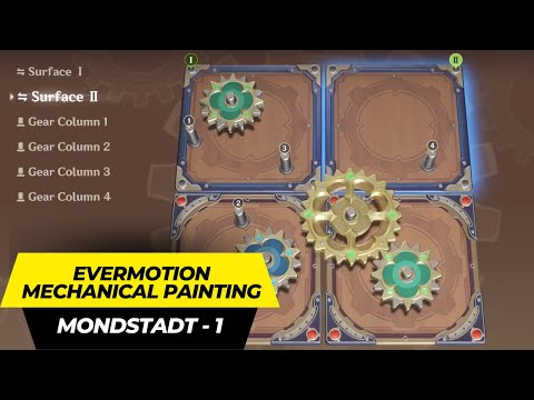 Evermotion Mechanical Painting: Mondstadt 1 | Gears Event |【Genshin Impact】|  RTX 4080 | SupaSparks
